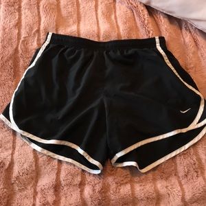 Black Nike shorts